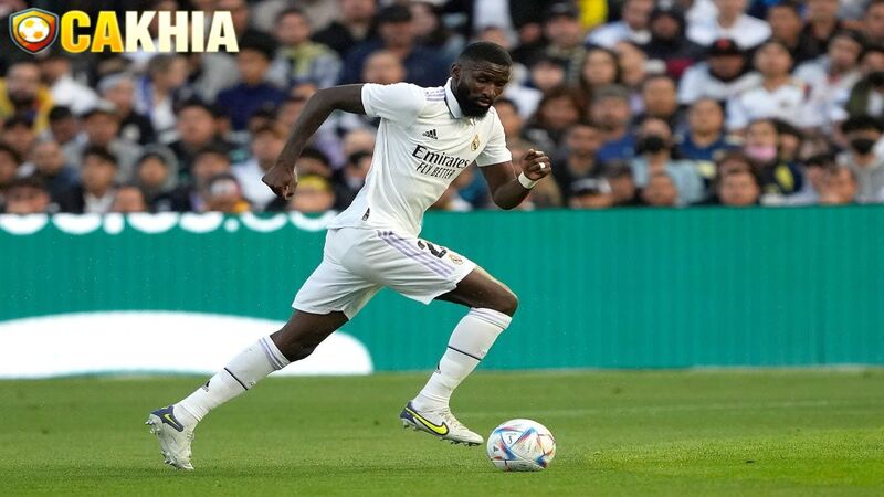 Antonio Rudiger chơi bóng với tốc độ đáng kinh ngạc 